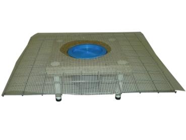 Aufstockelement d 110mm inkl. O-Ring mit CeraDrain Polymerbetonkragen  HL85NC